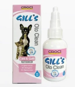 CROCI GILL'S OTO-CLEAN ausų valiklis 50ml