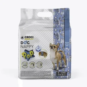 CROCI Dog Nappy sauskelnės patinėliams S 30-40cm