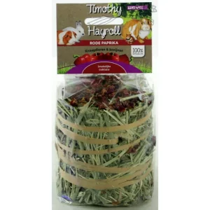 ESVE Timothy Hay Roll šienas su paprikomis 100g