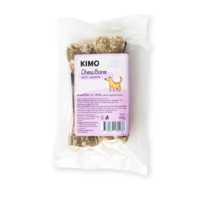 Kimo Chew Bone with Salmon skanėstas – kaulas šunims su lašiša 230g