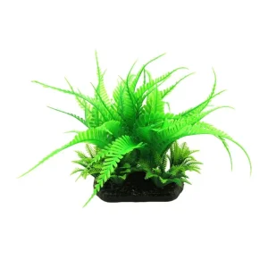 AQUA NOVA plastikinis augalas paparčiai 13cm