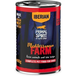 PRIMAL Iberian Mediterranean Farm konservas šunims 400g (6)