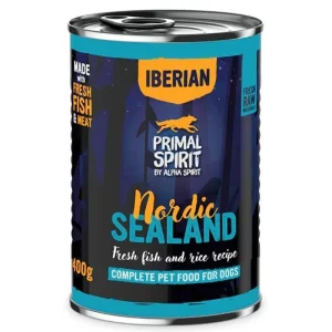 PRIMAL Iberian Nordic Sealan konservas šunims 400g (6)