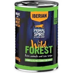 PRIMAL Iberian Wild Forest konservas šunims 400g (6)