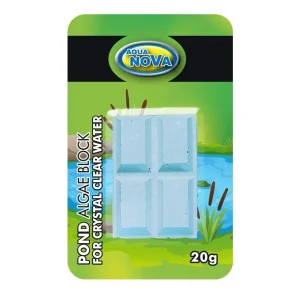 AQUA NOVA Pond Algae Block 20g (800l) DUMBLIŲ šalinimui tvenkiniuose