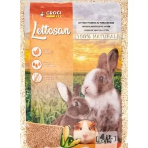 CROCI Lettosan kukurūzų kraikas graužikams 4l