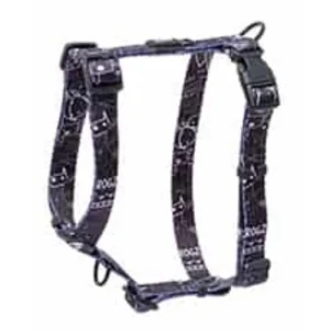 ROGZ Fusion Classic juodos petnešos 23-37cm S