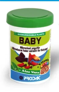 PRODAC BABY mažos smulkios granulės žuvytėms 50ml 15g