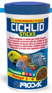 PRODAC CICHLID STICKS lazdelės ciklidams 250ml 90g