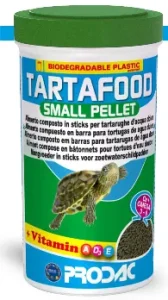 PRODAC TARTAFOOD SMALL PELLET maistas vėžliams 100ml 35g