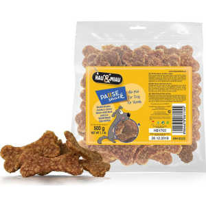 Hau&Miau mėsos kauliukai su Antiena ir Ryžiais 500g