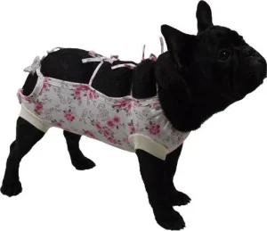 GF Pooperaciniai marškinėliai (gėlėti) L 44cm