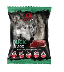 ALPHA SPIRIT SNACKS DOG skanėstai šunims su antiena 50g