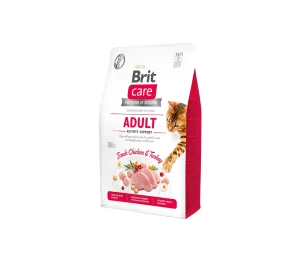 Brit Care Cat GF Adult Activity Support sausas maistas katėms 0,4 kg