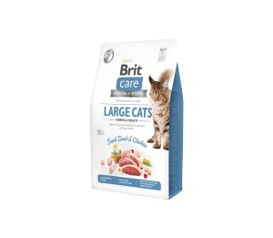 Brit Care Cat GF Large cats Power&Vitality  sausas maistas katėms 7 kg