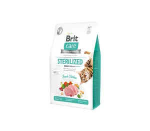 Brit Care Cat GF Sterilized Urinary Health sausas maistas katėms 7 kg