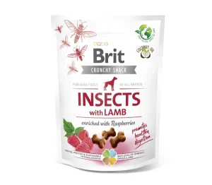 Brit Care Crunchy Cracker Insects with Lamb skanėstai šunims 200 g
