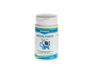 Canina Biotin Forte tabletės šunims N30 100g