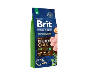 Brit Premium By Nature Adult XL sausas maistas šunims 15 kg