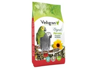 VADIGRAN Parrot Original lesalas didžiosioms papūgoms su saulėgrąžomis 650g