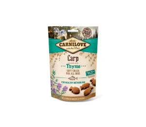Carnilove Dog skanėstas Carp with Thyme 200 g (galiojimas iki 2025-05-09)