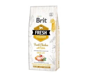 Brit Fresh Chicken with Potato Adult sausas maistas šunims 12 kg (galiojimas iki 2025-05-02)