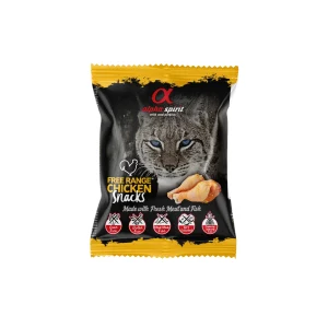 ALPHA SPIRIT SNACKS CAT skanukai katėms su vištiena 50g