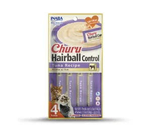 Churu Cat Hairball Control Tuna skanėstas katėms 56g