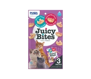 Juicy Bites Cat Shrimp Seafood skanėstas katėms 34g