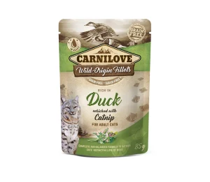 Carnilove konservai katėms maiš. Duck Catnip  85 g
