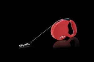 FLEXI MINI CLASSIC (XS) 3m raudonas iki 8kg