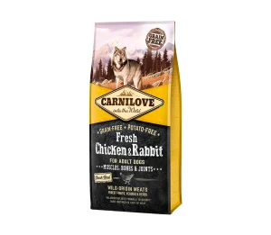 Carnilove Fresh Chicken&Rabbit for Adult  sausas maistas šunims 1,5 kg (galiojimas iki 2025-04-24)