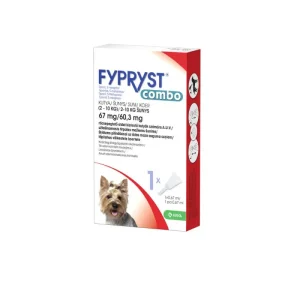 Fypryst Combo antiparazitiniai lašai šunims 2-10kg