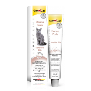 GimCat Derma pasta katėms kailio ir odos būklei gerinti 50 g