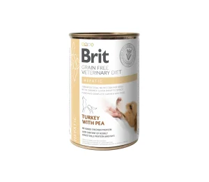 Brit GF Veterinary Diets konservai šunims Hepatic 400 g