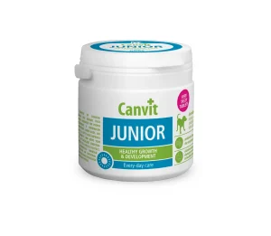 Canvit Junior tabletės šunims N100 100g