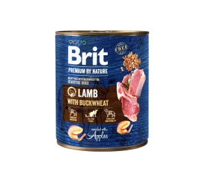 Brit Premium by Nature konservai šunims Lamb with Buckwheat 400 g