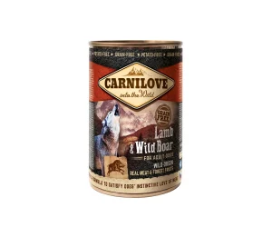 Carnilove konservai šunims Wild Meat Lamb&Wild Boar 400 g
