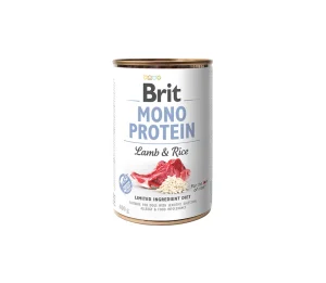 Brit Care konservai šunims Mono Protein Lamb&Rice 400 g