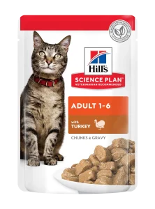 Hill's Science Plan Adult ėdalas katėms su kalakutiena 12x85g