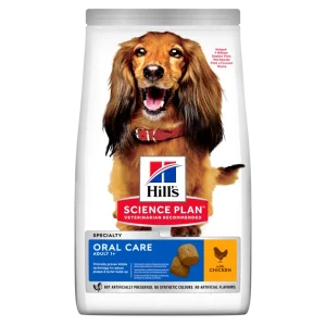 Hill’s SP Canine Adult Oral Care Chicken suaugusiems šunims su vištiena 2kg