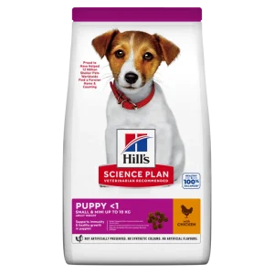 Hill's Science Plan Puppy Small and Mini Chicken sausas maistas mažų veislių šuniukams, 3 kg