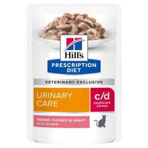 PD Feline c/d Urinary Stress Salmon 12x85 g guliašai
