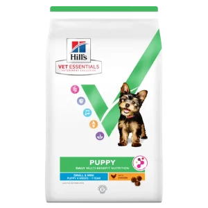 Hill's Vet Essentials Sausas pašaras mažų ir vidutinių veislių šuniukams (su vištiena) 7kg