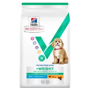 Hill’s Vet Essentials Sausas maistas mažų ir vidutinių veislių šunims svorio kontrolei. Su vištiena 6kg