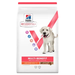 Hill’s Vet Essentials Canine Sausas suaugusių didelių veislių šunų maistas su ėriena 14kg