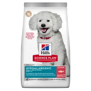 ​​​​​​​Hills Science Plan Hypoallergenic Adult Small & Mini with Salmon1,5kg
