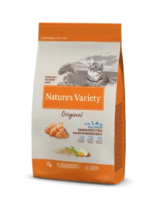 HEALTHY GRAINS STERILIZED (lašiša)  7 kg