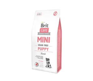 Brit Care Mini Puppy Lamb sausas maistas mažų veislių šuniukams 2 kg (galiojimas iki 2025-05-14)