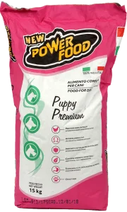 POWER FOOD Premium Puppy pašaras šuniukams 15kg